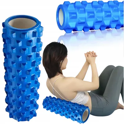 Produktbild von Massage-Roller Faszienrolle mit Noppen, 45cm, Fitness