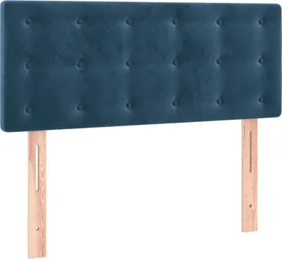 Produktbild von vidaXL Kopfteil Dunkelblau 80x5x78/88 cm Samt