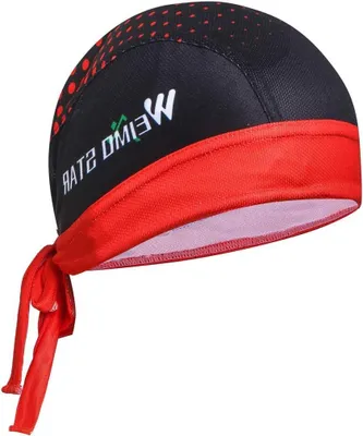 Productafbeelding van Fietsen Cap - Sport Bandana Hoofdband - Motorrijden Zweet Absorberen - Italiaanse Inkt Druk - 52-68 cm hoofdomtrek - Multicolor