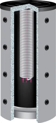 Produktbild von 1500 Liter TWL Hygienespeicher KE-1500, ohne Wärmetauscher, mit 100mm Isolierung EEK C