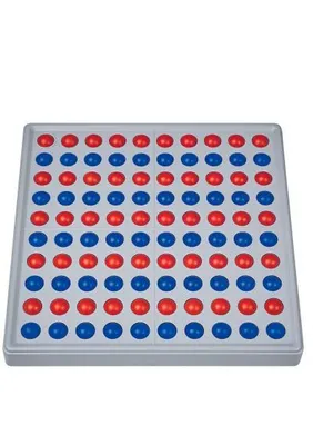 Obrázok produktu pre SCHUBI Abaco 100. Modell A 10/10 Kugeln (rot/blau)