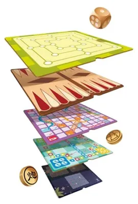 Produktbild von Hape 22 Classic Games In 1 Brettspiel Kinder One Size