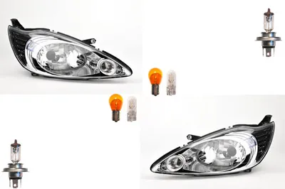 Produktbild von Scheinwerfer passend für Ford Ka 09 02/09- mit Leuchtmitteln Satz LR 1563832 9S5113006BA 1566724 9S5113005BA Johns
