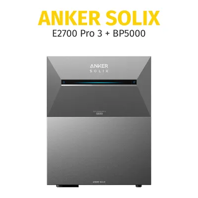 Produktbild von Anker SOLIX Solarbank 3 E2700 Pro mit BP5000-Erweiterung