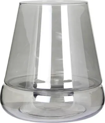 Productafbeelding van Kaheku windlicht Ebro, glazen behuizing, diameter 27 cm, hoogte 30 cm, met handgeschilderd glas. Artikelnummer: 99990427