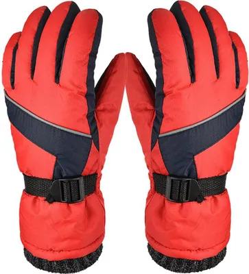 Produktbild von Skihandschuhe Touchscreen Warm Wasserdicht Reiten Verdickung Erwachsene Kalt Winter