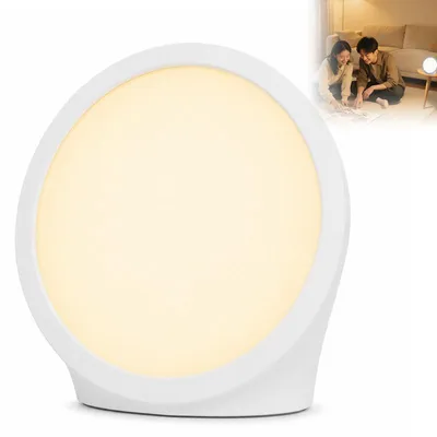 Produktbild von Lichttherapie Lampe 10000 Lux, Vollspektrum, UV-frei, dimmbar, Timer – Tageslichtlampe & Stimmungslicht für Zuhause, Büro & Winter