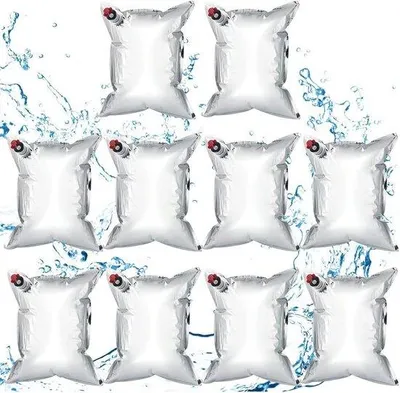 Produktbild von Famanu Nothydrationsbeutel 10 x 10 Liter - Faltbare Wasserkanne für Notfälle
