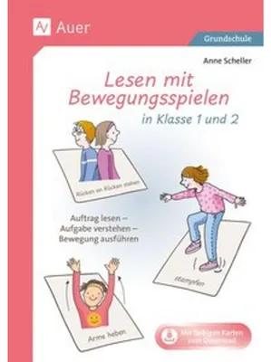 Obrázok produktu pre Lesen mit Bewegungsspielen in Klasse 1 und 2