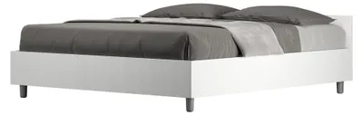 Immagine prodotto di Letto Matrimoniale 160x200 cm Senza Rete Nuamo Bianco Frassino