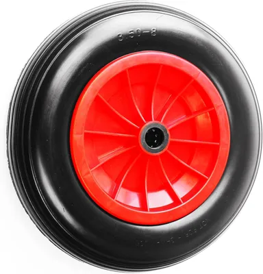 Produktbild von 14-Zoll pannensicheres Schubkarrenrad 3.50-8 für 1 Zoll Achsbohrung