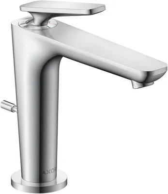 Produktbild von hansgrohe AXOR Citterio C Einhebel-Waschtischmischer 125, mit CoolStart und Zugstangen-Ablaufgarnitur, 49030000