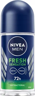 Produktbild von NIVEA MEN FRESH SENSATION Roll-on-Antitranspirant für Männer, 250 ml