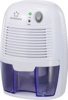 Produktbild von Renkforce HD-68W Luftentfeuchter 20 m² 0.011 l/h Weiß, Blau