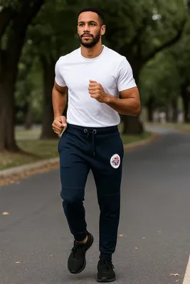 Image de Geographical Norway Pantalon de jogging SU1204H/GN/Navy bleu marine pour homme