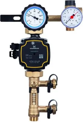 Produktbild von Afriso Solarpumpengruppe PrimoSol 130-1, G ¾, 2 - 12 l