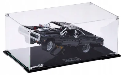 Zdjęcie produktu dla Czarna witryna do zestawu LEGO® Technic 42111 – Dodge Charger Dom'a