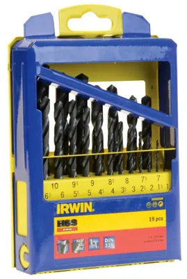 Produktbild von Irwin Metallbohrer HSS Set 19-tlg