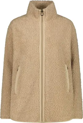 Immagine prodotto di Giacca lunga donna Bonded Teddy con pile interno Polar 46 braun - Farbe cookie