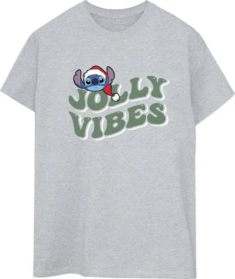 Produktbild von Disney - "Jolly Chilling Vibes" T-Shirt für Damen BI30676 (3XL) (Grau)