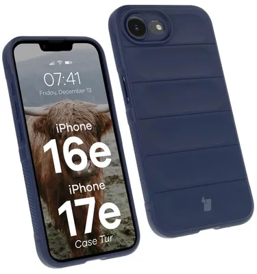 Produktbild von Bizon Case Tur Apple iPhone 16e marineblau