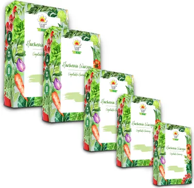 Produktbild von Samen Gemüsesamen Gemüsesamenset Gemüsesorten Gemüseparadies 5 Packungen