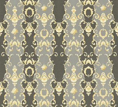 Produktbild von A.S. Création Vliestapete Château 5 Tapete grau metallic schwarz 10,05 m x 0,53 m 343926 34392-6