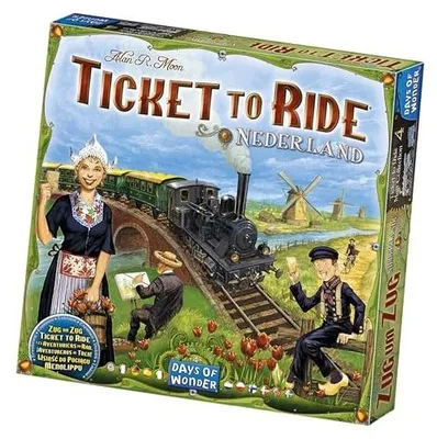 Zdjęcie produktu dla Ticket to ride nederland rozszerzenie gra planszowa dla dzieci rodziny