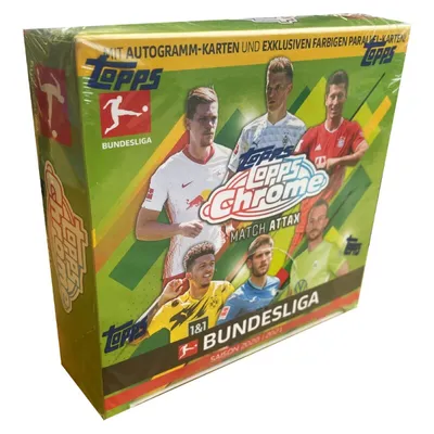 Produktbild von Topps Match Attax 2020/21 - 1 Chrome Display (18 Booster)