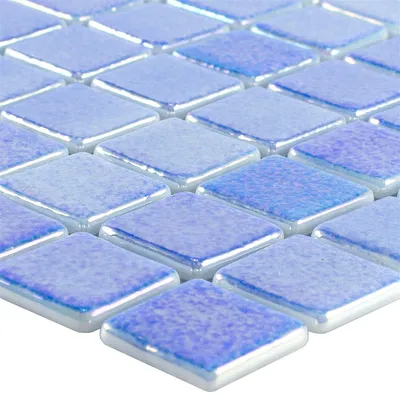Produktbild von Glas Schwimmbad Pool Mosaik McNeal Blau 25