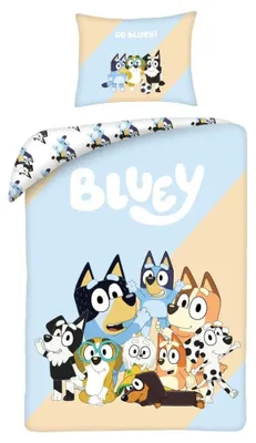 Produktbild von Bluey Bettwäsche Go Bluey 160 x 200 cm / 70 x 80 cm
