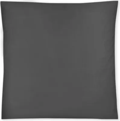 Produktbild von Irisette GmbH & Co. KG Mako-Satin uni Bettwäsche Kissenbezug Paris 8000 Farbe anthra Größe 80 x 80cm