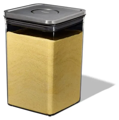 Produktbild von OXO 3118200, Universalbehälter, 4,2 l, Kunststoff, Silikon, Edelstahl, Transparent, Abnehmbarer Deckel, Rechteckig