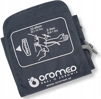 Obrázok produktu pre Oromed elektronická manžeta na meranie krvného tlaku univerzálna ( 22-42 cm )