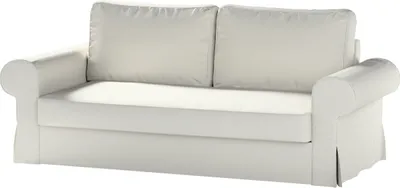 Produktbild von Dekoria Bezug für Backabro 3-Sitzer Sofa ausklappbar, hellgrau, Bezug für Backabro 3-Sitzer Sofa