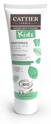Image de Dentifrice pour enfants, saveur menthe, 50 ml