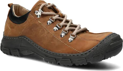 Produktbild von nagaba Wanderschuhe Herren Trekkingschuhe Herrenschuhe Halbschuhe, Braun, 41