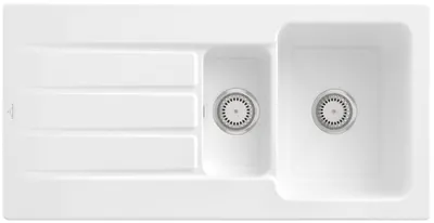 Produktbild von Villeroy & Boch Keramikspüle 336501R1, Architectura 60 XR Einbauspüle - inkl.