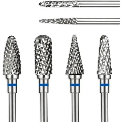 Produktbild von 6-teiliges Keramisches Nagelbohrer-Set für Maniküre, Pediküre und Nagelpflege