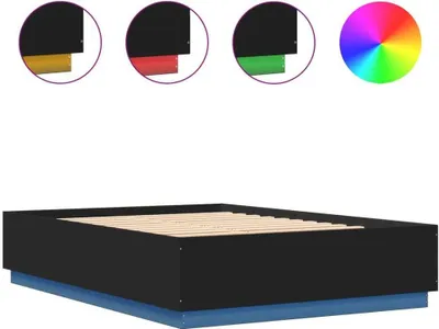Immagine prodotto di Maison Exclusive - Giroletto con LED senza Materasso Nero 150x200 cm