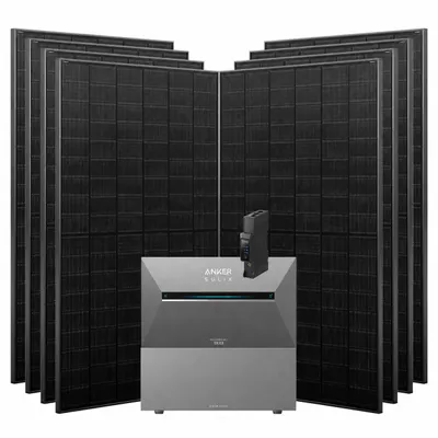 Produktbild von 3640W Balkonkraftwerke Anker Solarbank E2700 3 Pro mit smart meter und 1 BP2700 Erweiterungsbatterie ohne Halterung