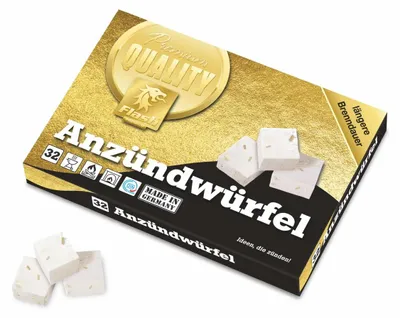 Produktbild von Flash Paraffinanzünder, Kaminanzünder, BBQ-Grillanzünder, Ofenanzünder, 32 Tabs