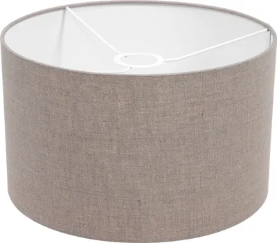 Produktbild von Lampenschirm - grau - Lampenkappen - textil - Ø 30cm - E27 - K7396RS - Steinhauer