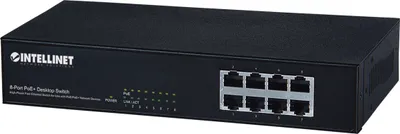 Zdjęcie produktu dla Intellinet 560764, Fast Ethernet (10/100), Pełny dupleks, Obsługa PoE