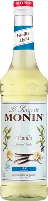 Immagine prodotto di Sciroppo professionale Monin alla vaniglia light per raffinare i cocktail 700 ml