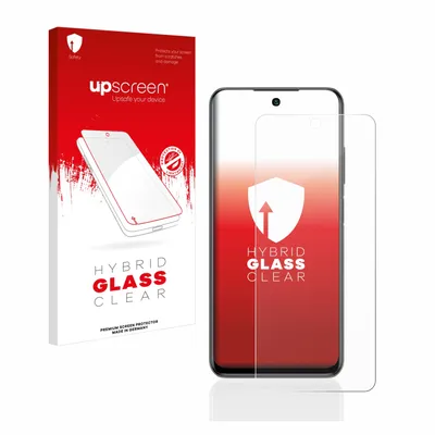 A product shot of a phone screen protector and its packaging.