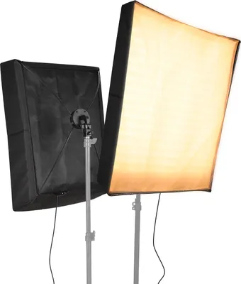 Zdjęcie produktu dla 40 x 60 cm, składana mata oświetleniowa LED, 70 W, elastyczne oświetlenie panelowe LED, zestaw oświetlenia fotograficznego, 3000 K šC 6500 K, ściemnialna, 360 kulek LED z softboxem, pilot zdalnego sterowania