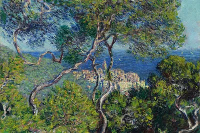Immagine prodotto di Poster 91,5x61cm Bordighera, Monet Vintage per il salotto