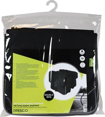 Immagine prodotto di Dresco Borsa da bicicletta doppia Basic Shopper 32 litri