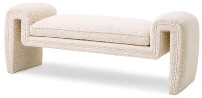 Produktbild von Casa Padrino Luxus Sitzbank Creme 144 cm - Luxus Qualität